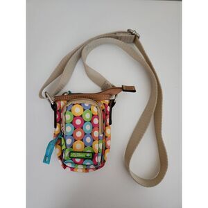 Lily Bloom Women's mini  Crossbody Bag Purse‎ Phone Wallet Multicolor